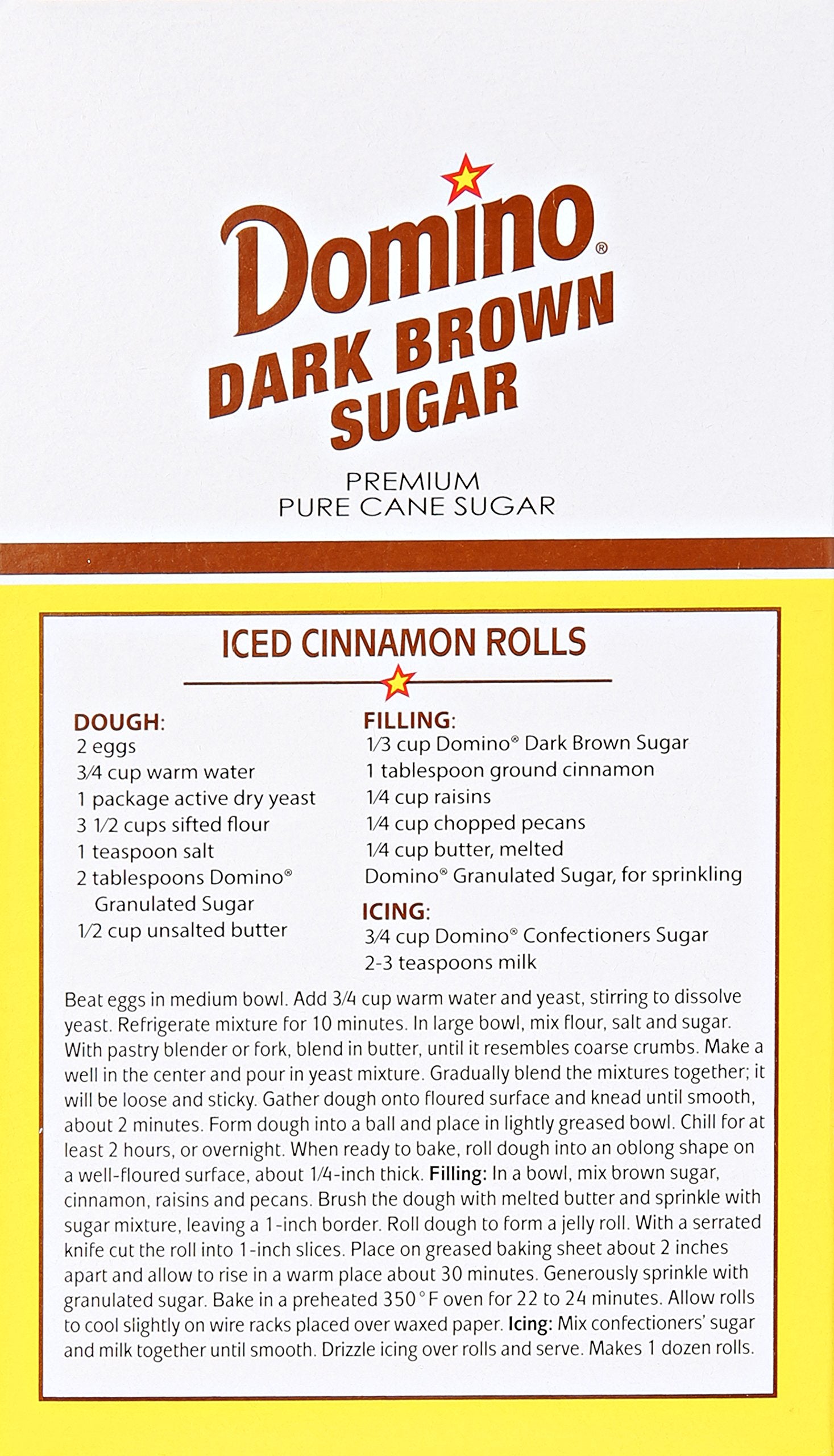 Domino Dark Brown Sugar in a mixing bowl ready for baking.