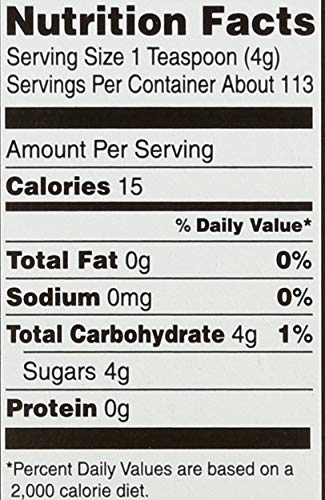Domino Dark Brown Sugar label close-up shows no-fat, no-cholesterol details.