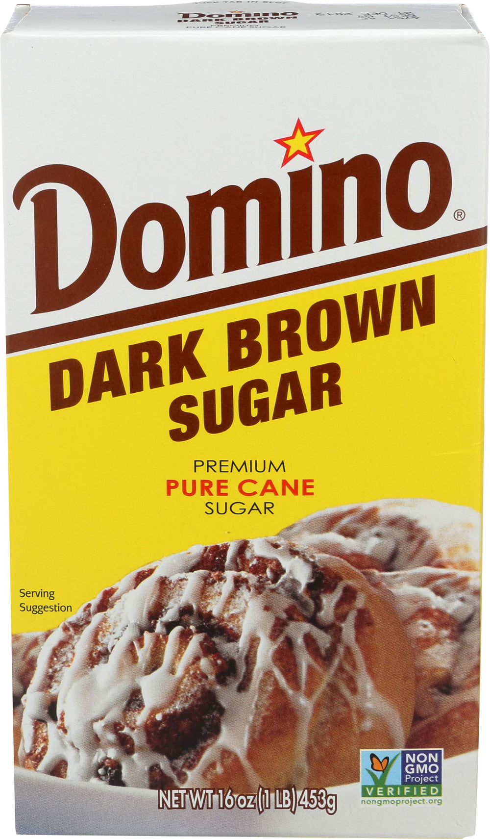 Domino Dark Brown Sugar 1lb pack for baking and flavor depth.