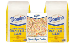 Domino Granulated Sugar 4 lb bag 2-pack for everyday baking.