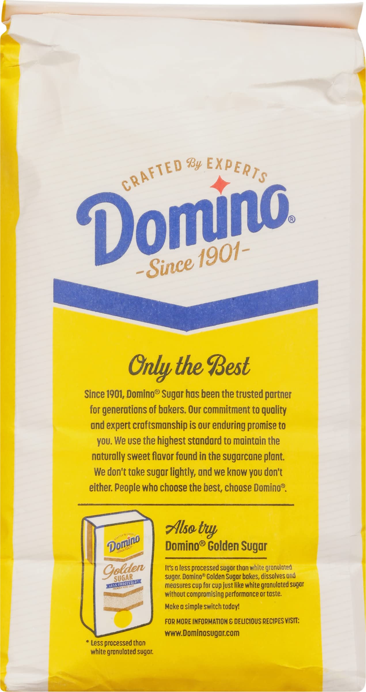 Domino non-GMO sugar quality you can trust.