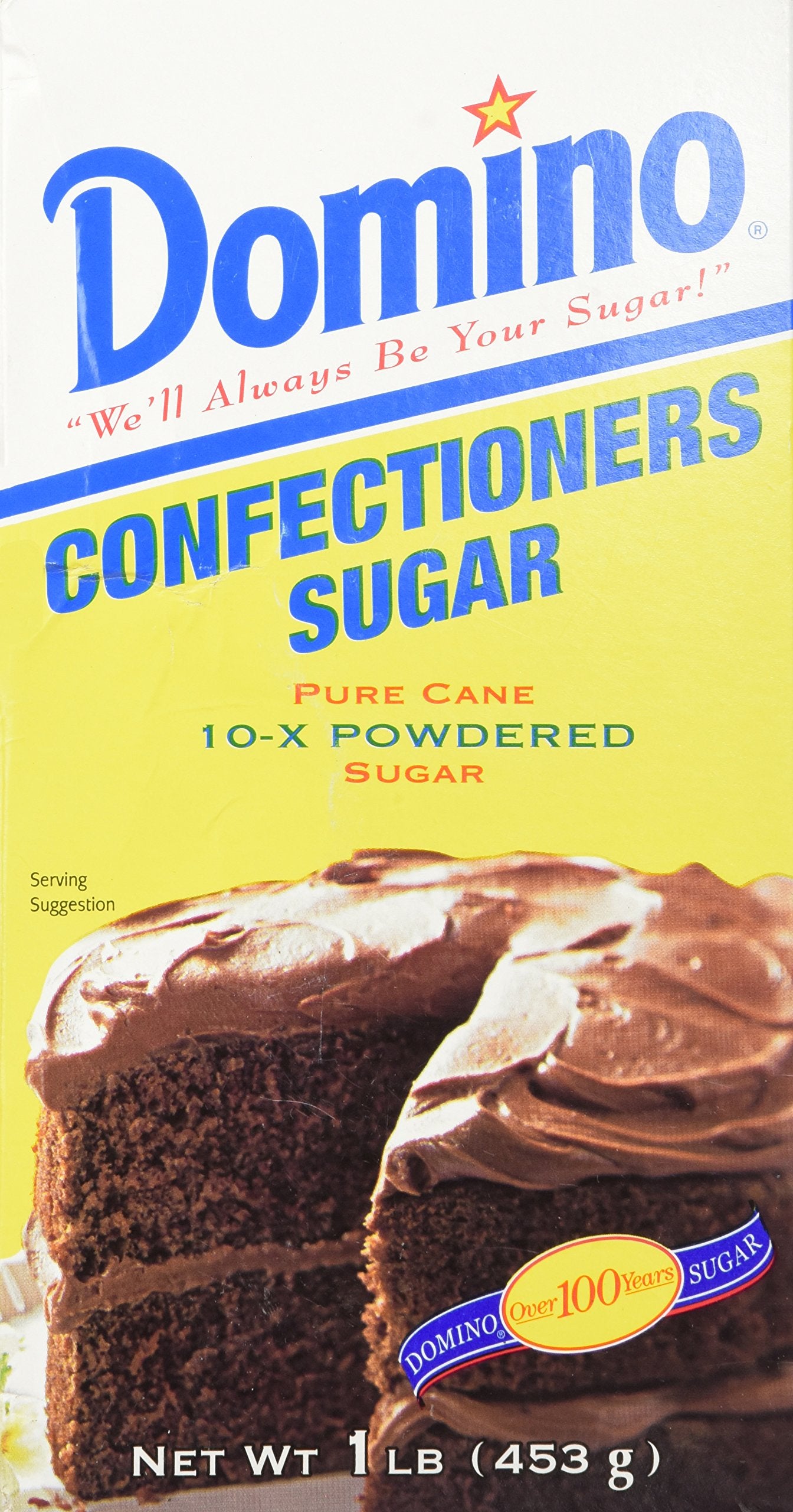 Domino 1lb pack of pure cane confectioners sugar for silky frostings.