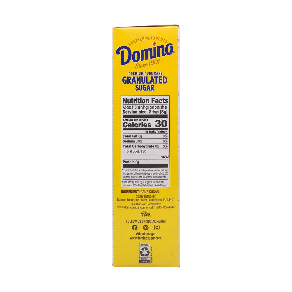 Domino Cane Sugar granules ideal for baking and topping