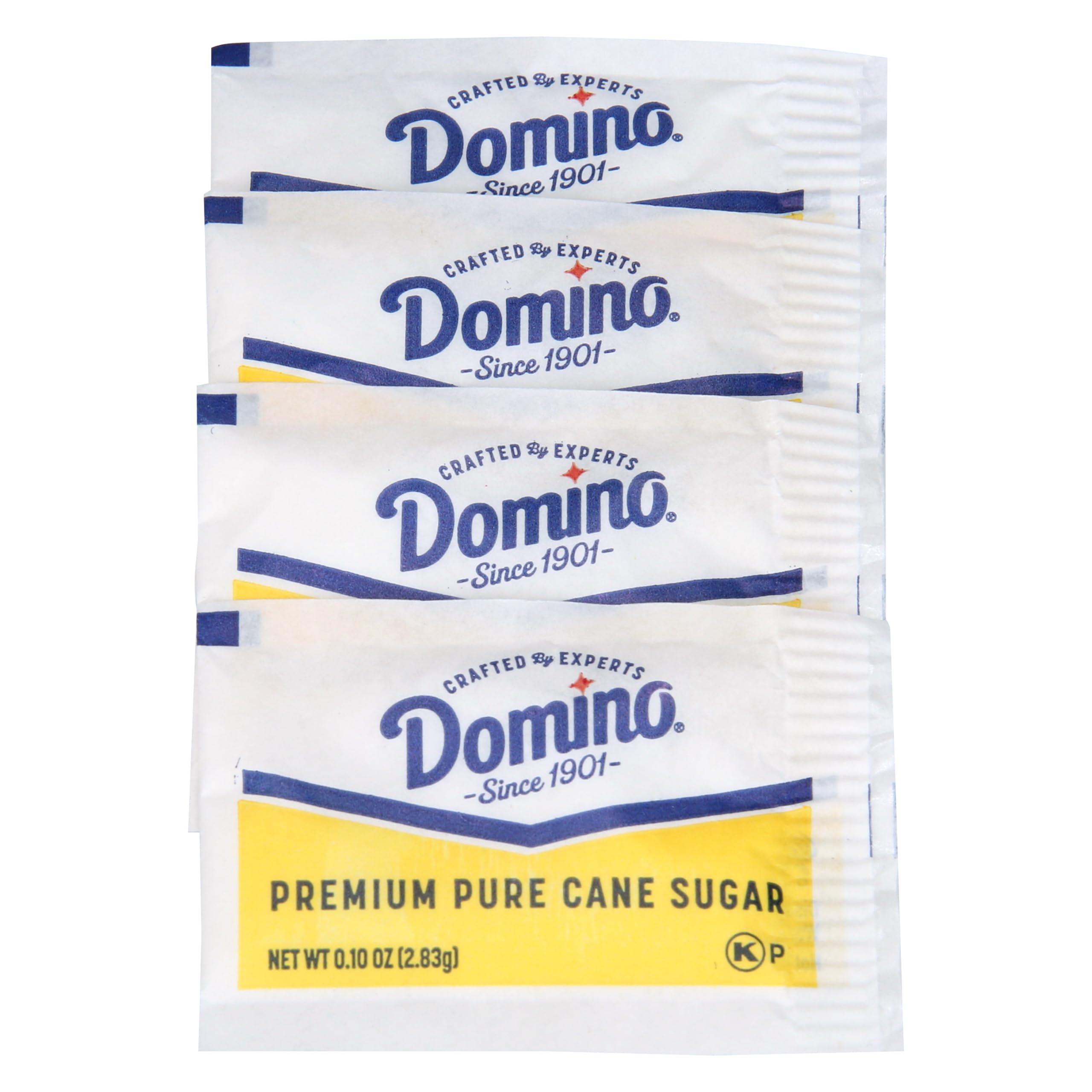 Domino sugar packets sanitary and mess-free for guests