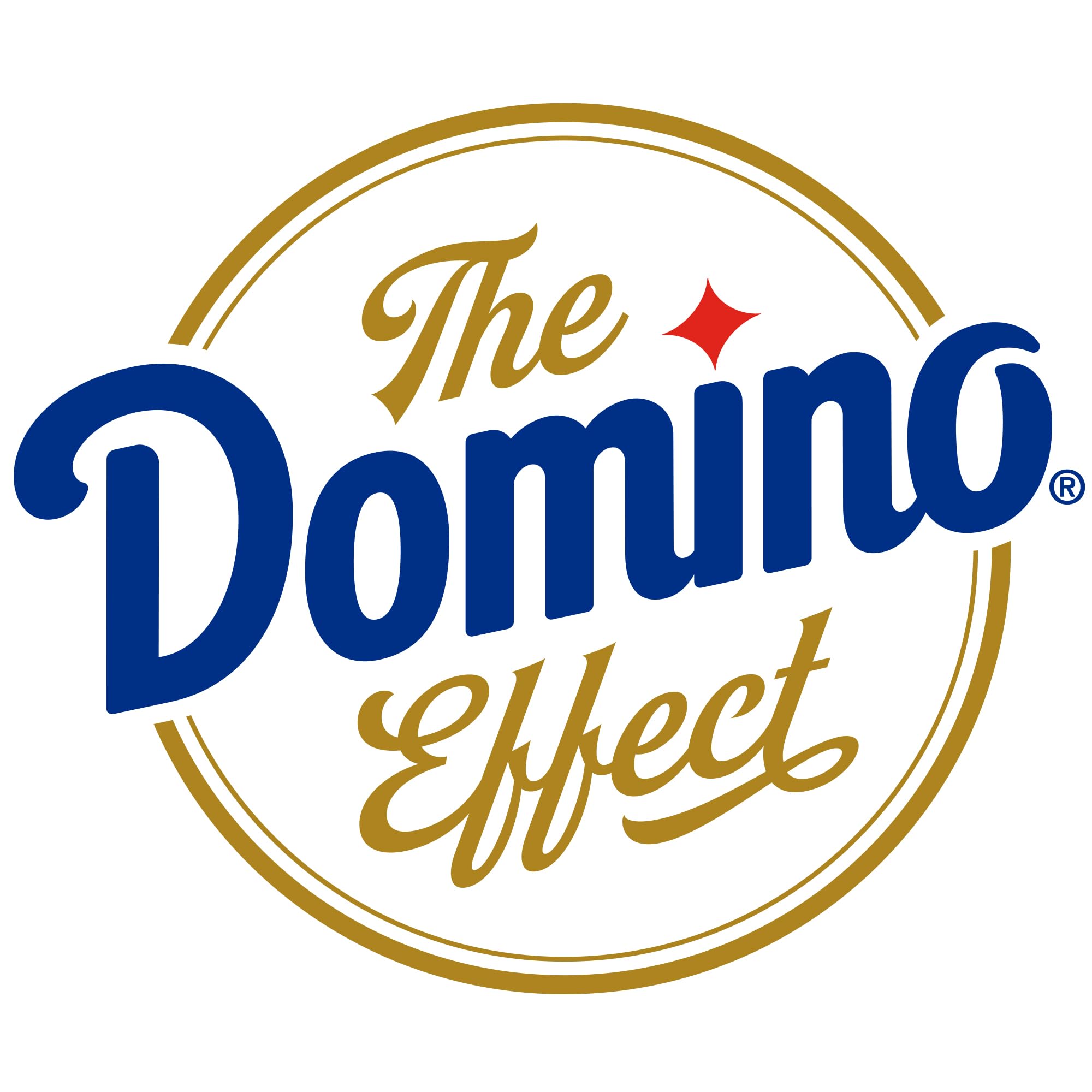 Domino sugar being poured into a mug of coffee.