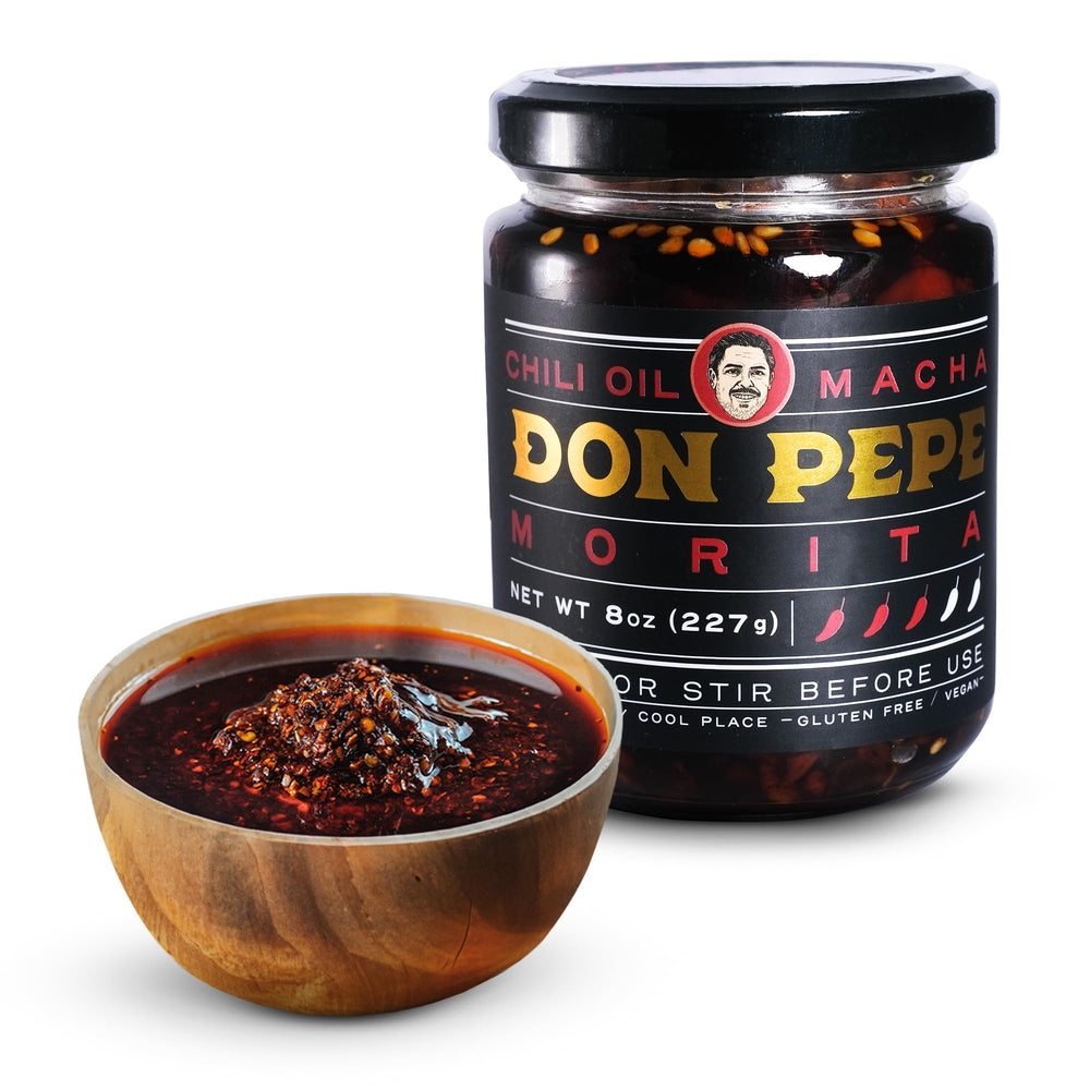 Front label close-up highlights gluten-free, vegan-friendly gourmet condiment