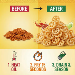 DON TURINOS Duritos frying process shows how to achieve extra crunch