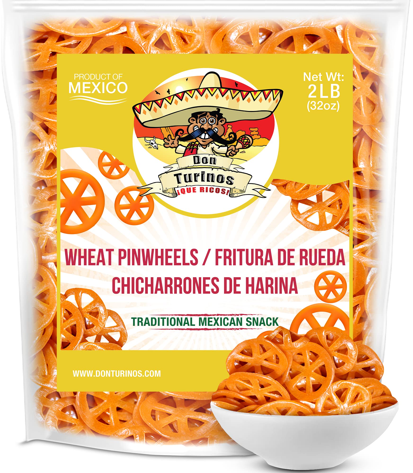 Don Turinos Duritos wheels snack pack—crunchy and shareable for parties.