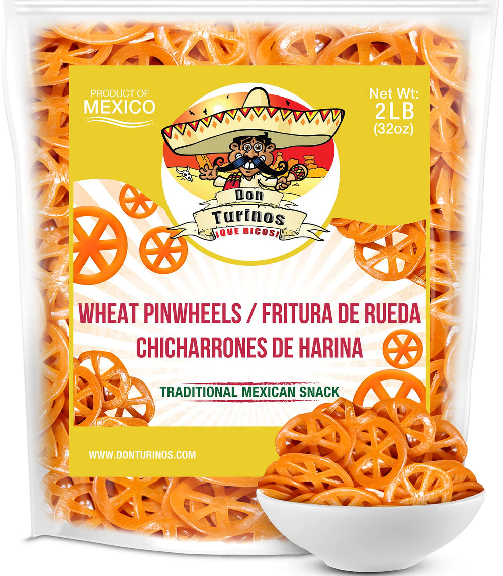 Don Turinos Duritos wheels snack pack—crunchy and shareable for parties.