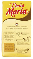 Doña María mole dish with chicken for authentic family meals