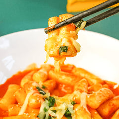DONG WON Topokki street-food inspired plate invites sharing and flavor.