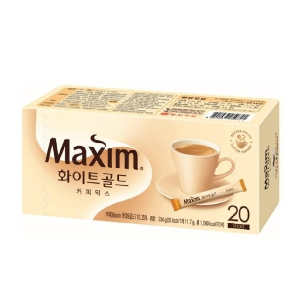Dongsuh Maxim Mocha White Gold travel box for on the go
