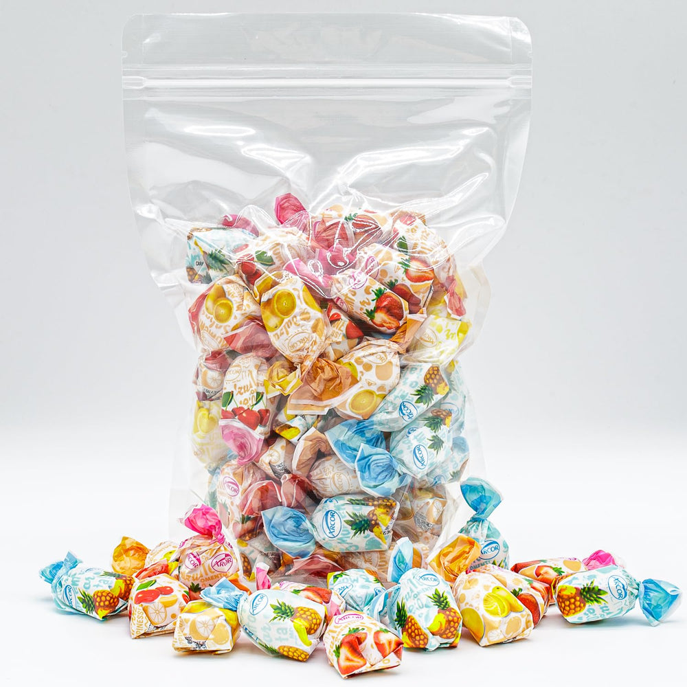 Donty-Tonty Arcor fruit filled candy in bags ideal for parties.