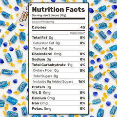 Donty-Tonty Blue Raspberry individually wrapped candies for clean handling and portion control