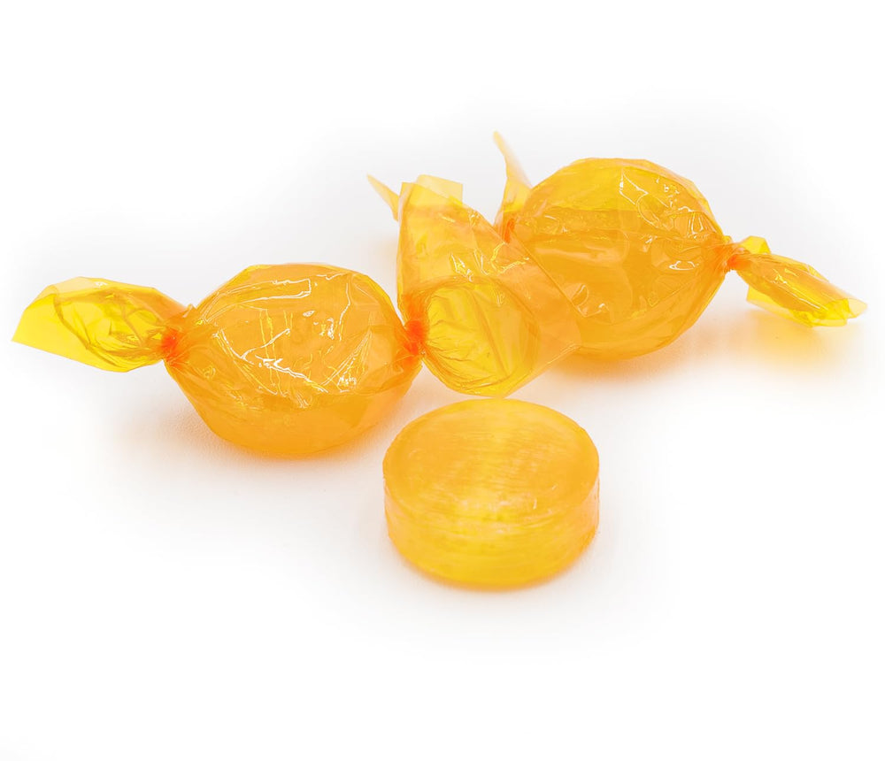 Donty-Tonty butterscotch discs bulk bag ready for holidays and events