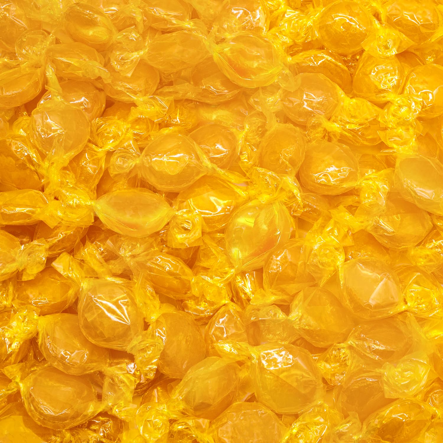Donty-Tonty Butterscotch 1lb bulk bag shows crisp candy, great for sharing.
