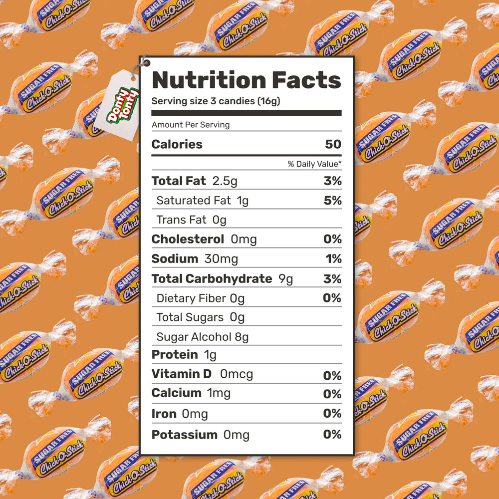 Donty-Tonty Candy Nuggets offer bite-sized portions for quick, controlled indulgence.