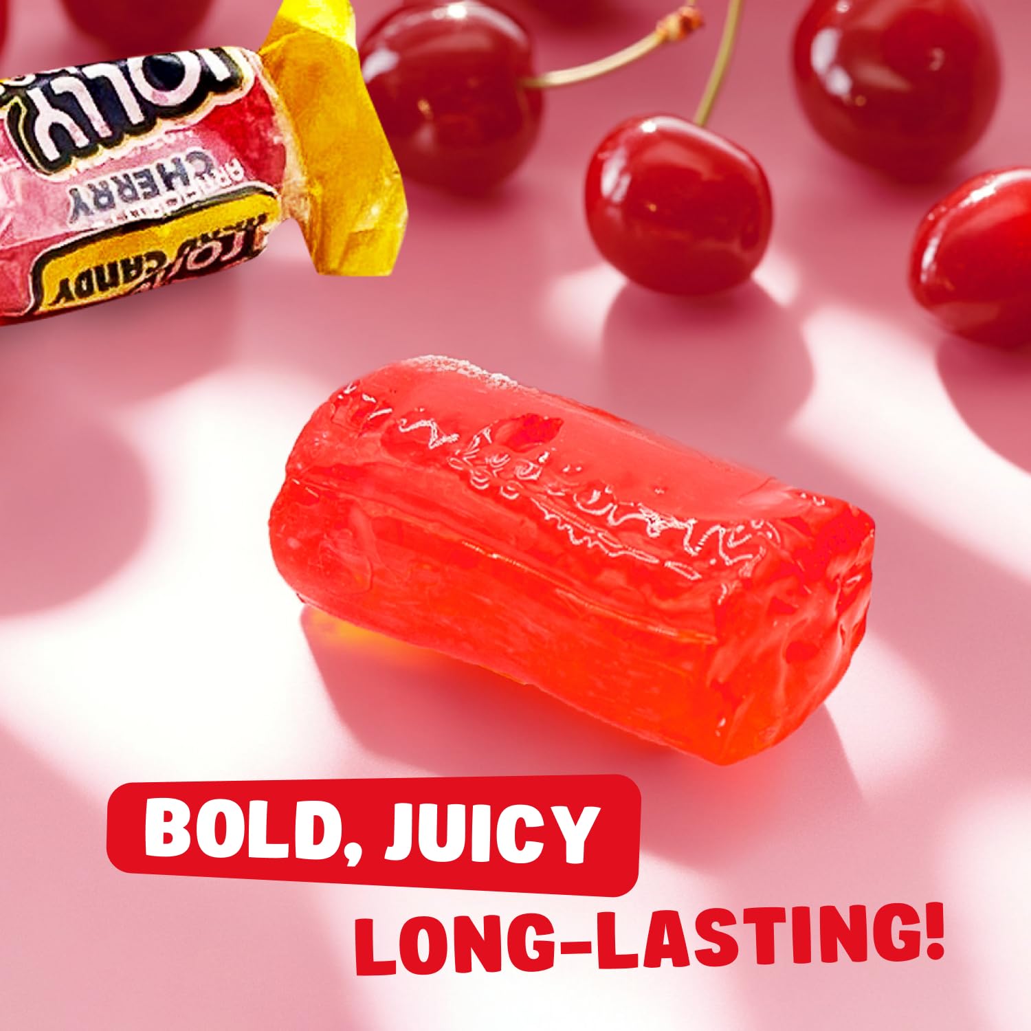 Donty-Tonty Cherry Hard Candy bulk bag emphasizes affordable supply for gatherings