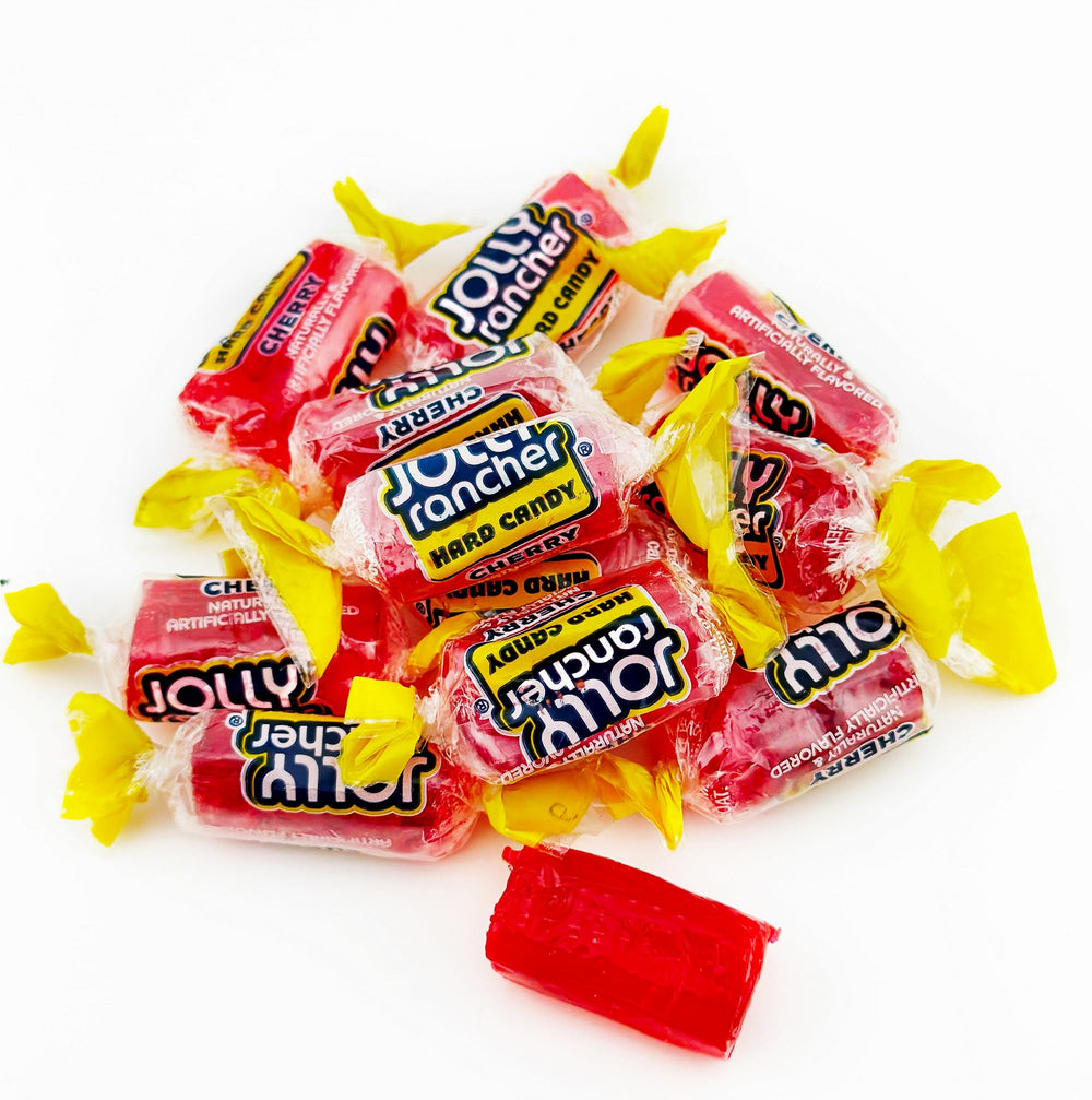 Donty-Tonty Cherry Hard Candy cherry flavor close-up reveals juicy taste for snacking