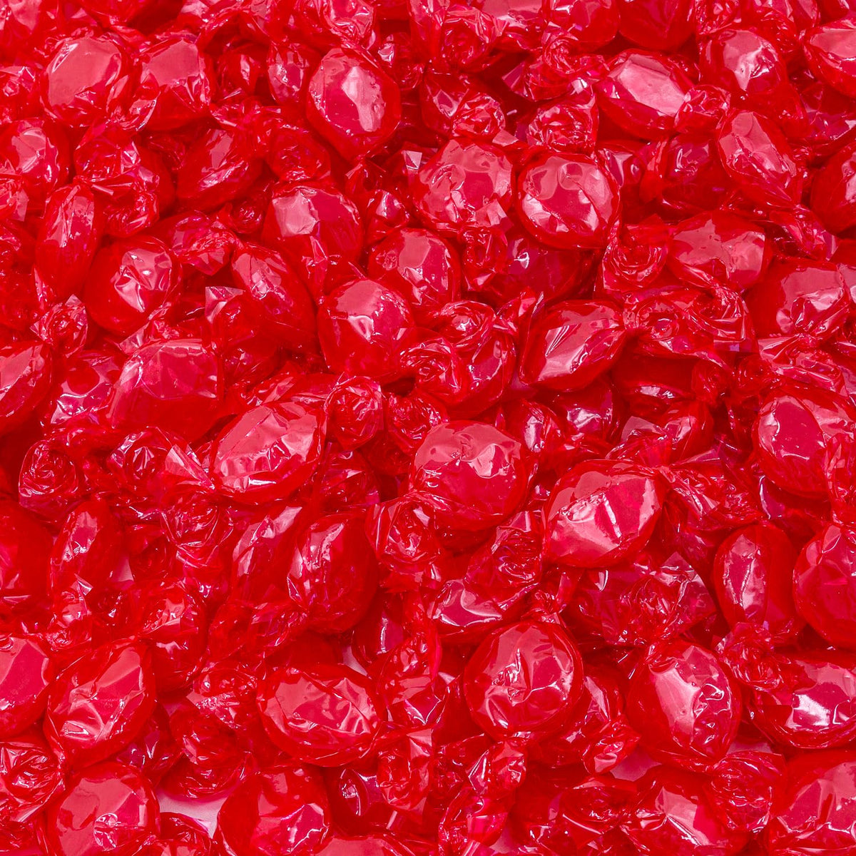 Donty-Tonty Cinnamon hard candy discs in a bulk bag show bold flavor for sharing