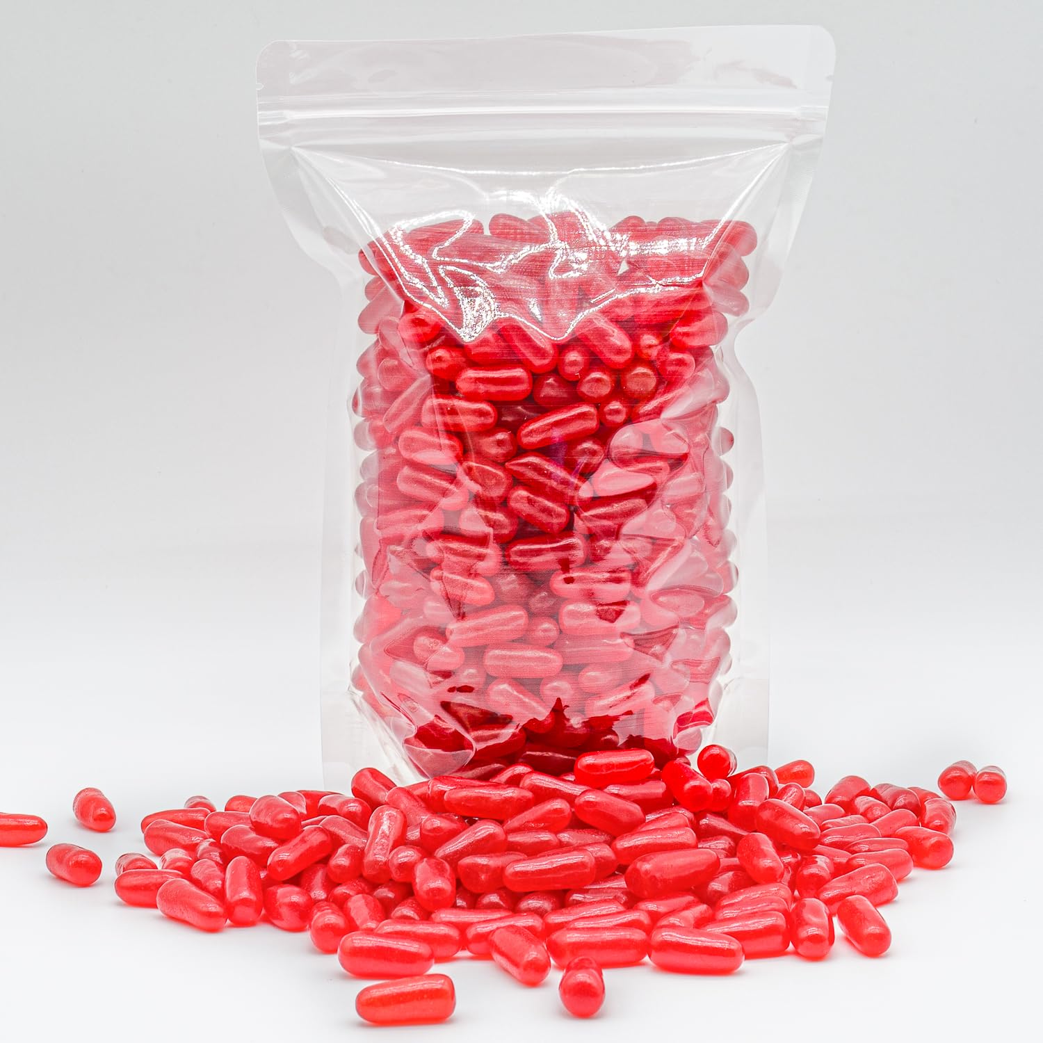 Donty-Tonty clear packaging keeps candy visible while protecting freshness.