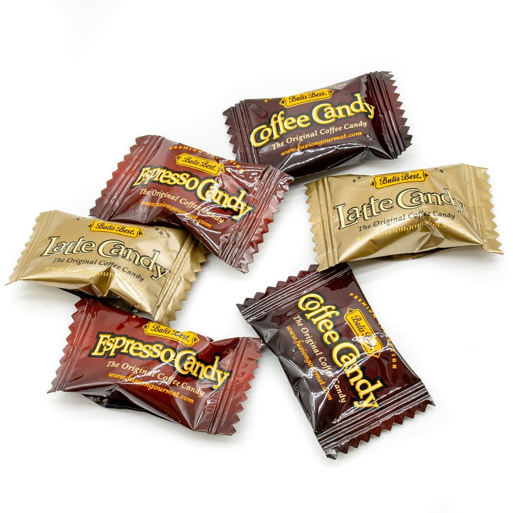 Donty-Tonty Coffee Candies fresh packaging 1lb—sealed for peak freshness.