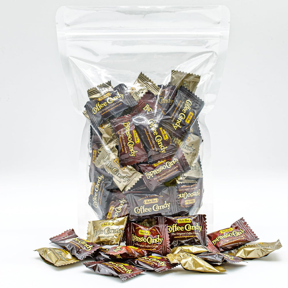 Donty-Tonty Coffee Candies hard caramel with soft cream 1lb—dual texture tasting notes.