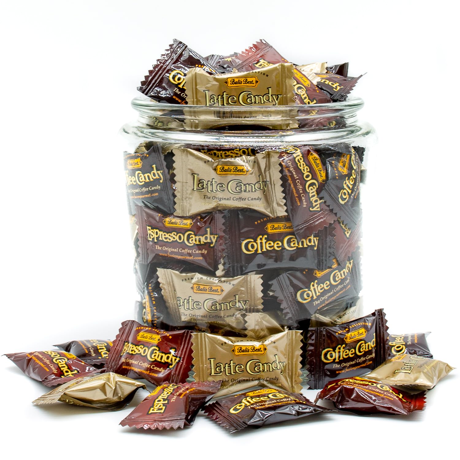 Donty-Tonty Coffee Candies individually wrapped 1lb—easy sharing and on-the-go convenience.