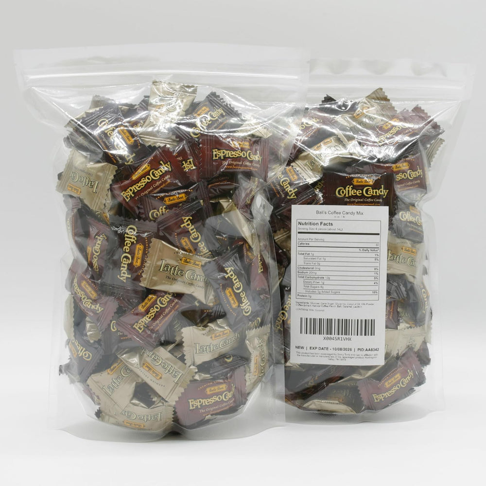 Donty-Tonty Coffee Candies latte flavor 1lb—creamy notes and balanced sweetness.