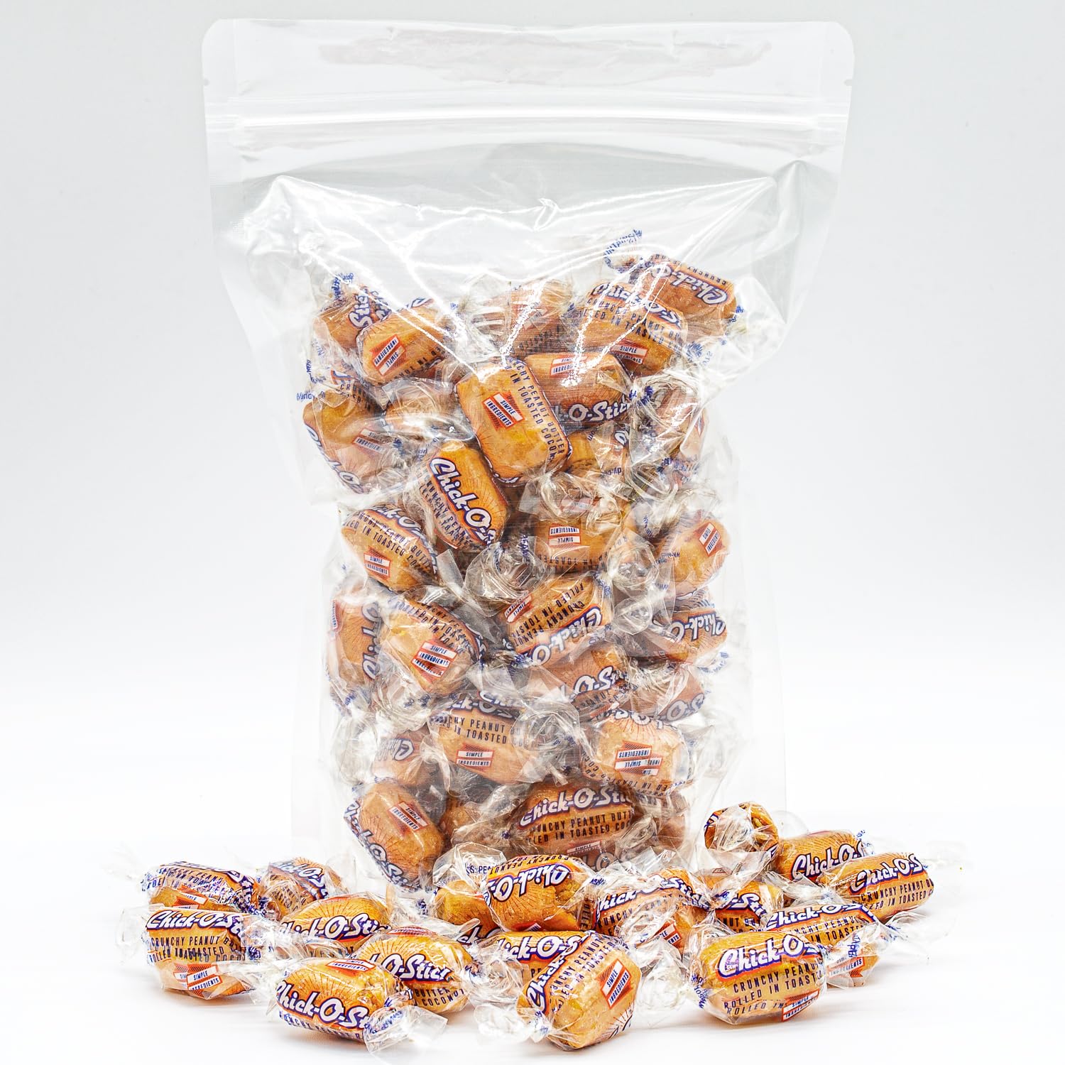 Donty-Tonty Crunchy Candy Nuggets on a party table ready for sharing.