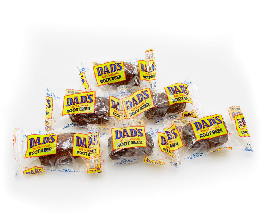 Donty-Tonty DAD'S ROOT BEER BARRELS office snack collection for easy sharing.