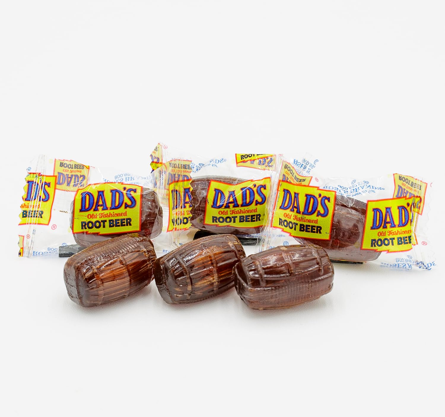 Donty-Tonty DAD'S ROOT BEER BARRELS party-platter bulk candy perfect for events.