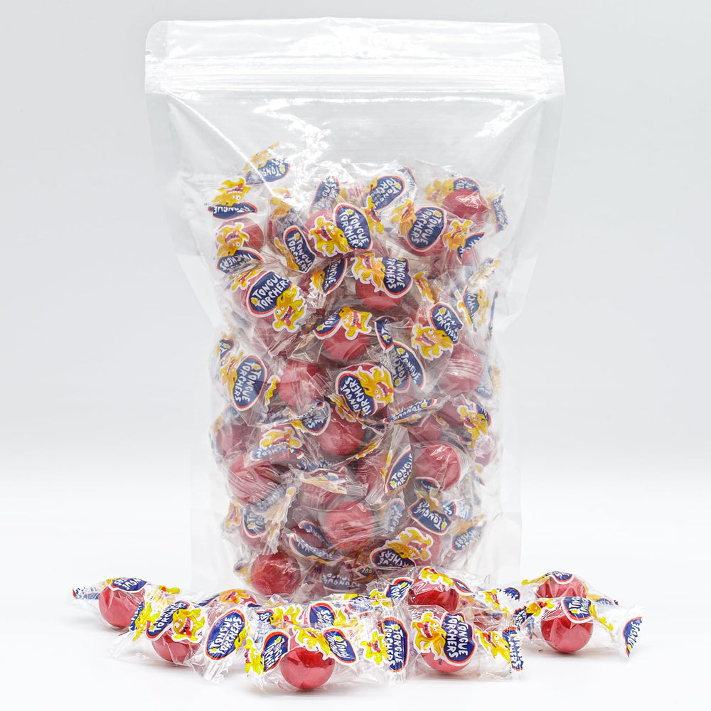 Donty-Tonty Fireball Candy 2lb resealable bag keeps freshness for ongoing snacking.