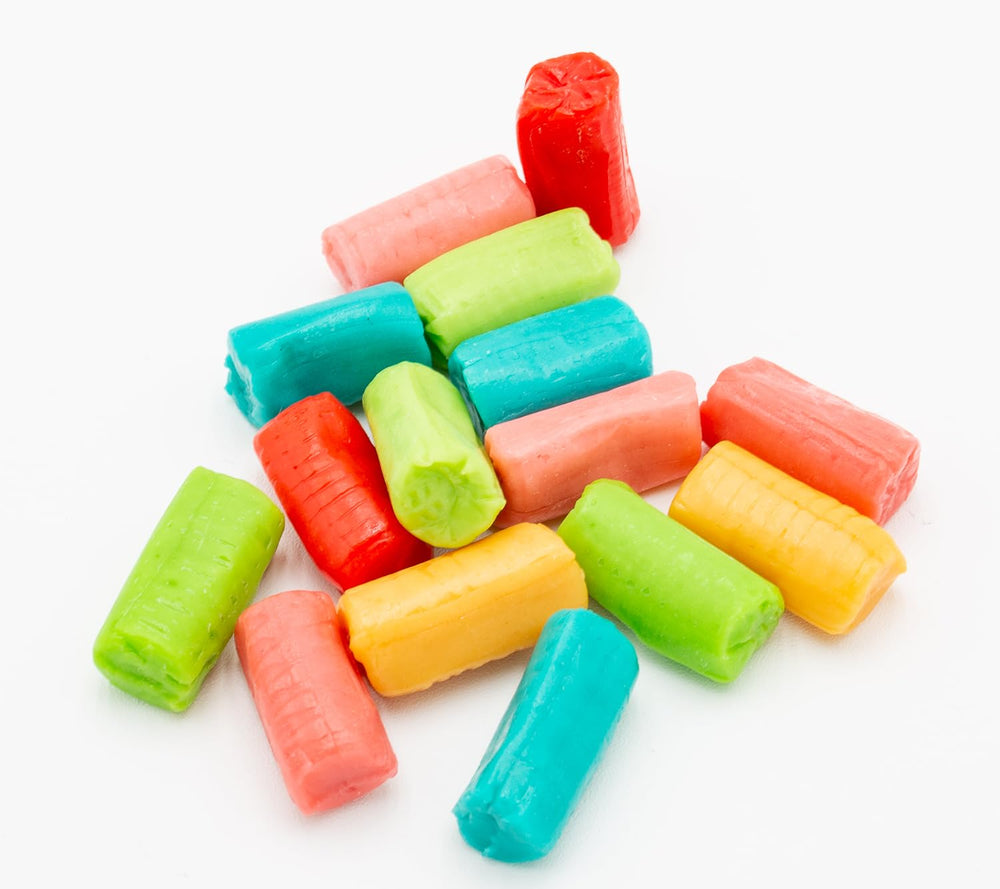 Donty-Tonty Blue Raspberry Fruit Chews bag satisfies sweet cravings