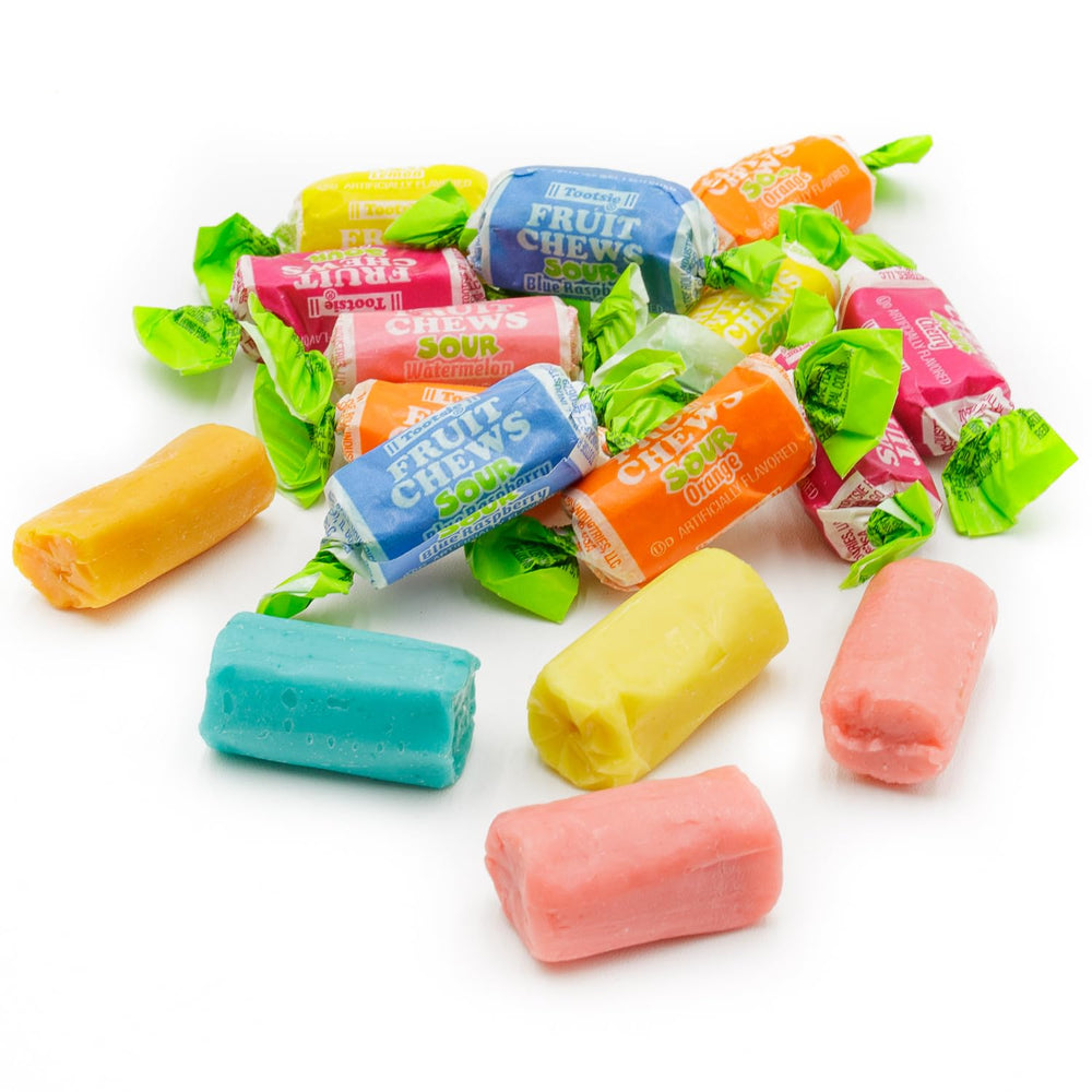 Donty-Tonty Fruit Chews blue raspberry—vibrant flavor for movie nights