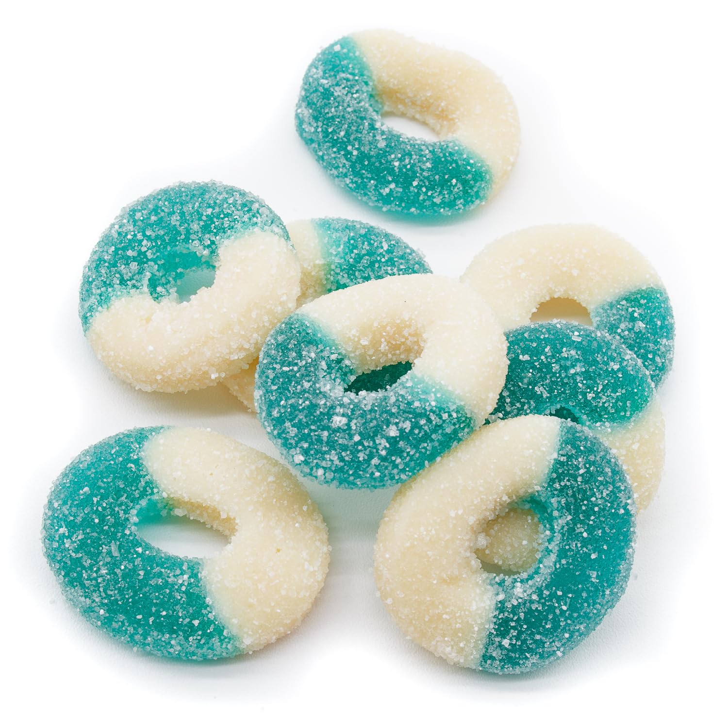 Donty-Tonty gluten-free gummy rings for gluten-conscious snacking.