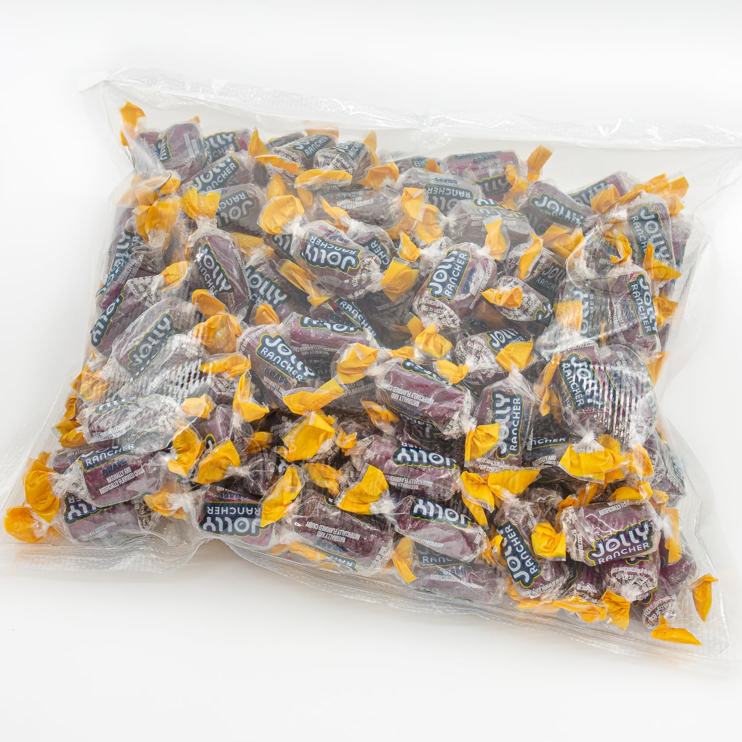 Donty-Tonty grape candy pieces closeup showcases rich color and texture