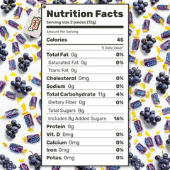 Donty-Tonty grape hard candy individually wrapped pieces ideal for party favors