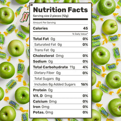 Donty-Tonty Green Apple individually wrapped candies ideal for on-the-go treats