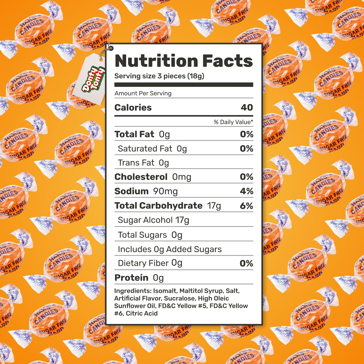 Donty-Tonty individually wrapped candies ensure freshness and easy sharing