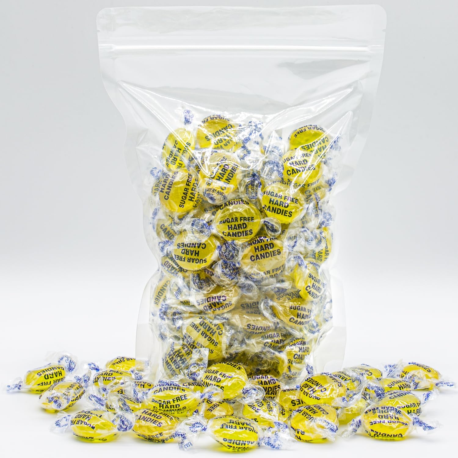 Donty-Tonty transparent packaging shows candy while protecting freshness.
