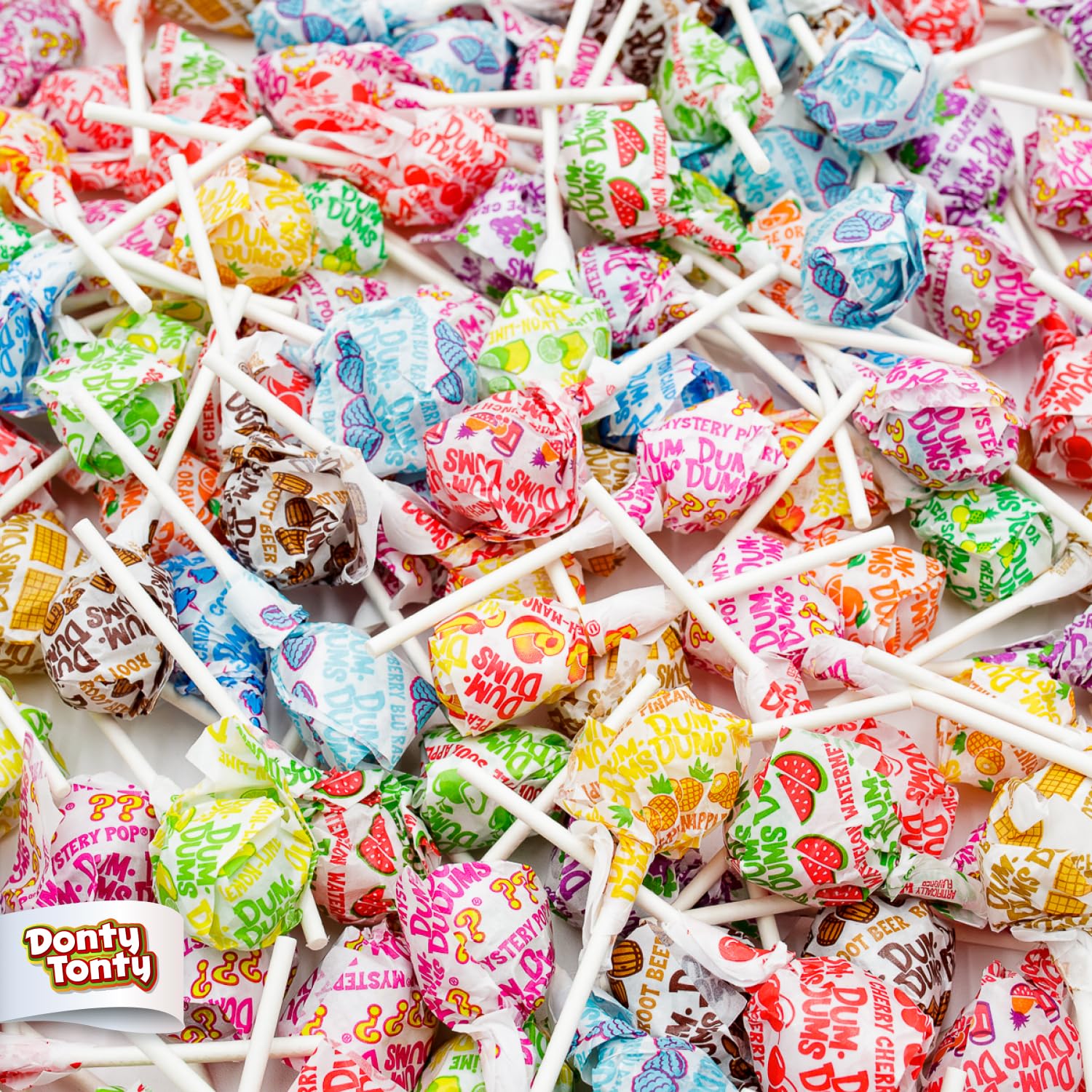 Donty-Tonty lollipops bulk 3 lb with assorted flavors for parties