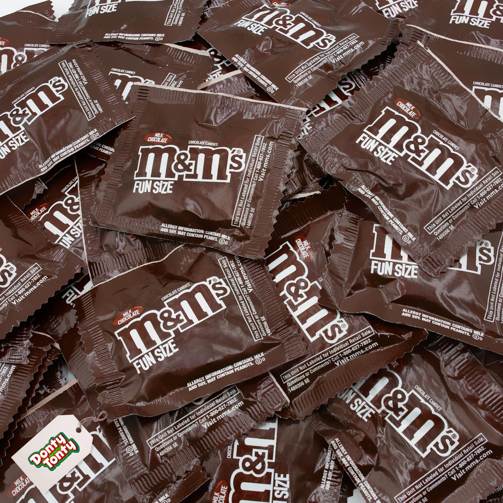 Donty-Tonty milk chocolate candy with crispy shell, ideal for party favors.
