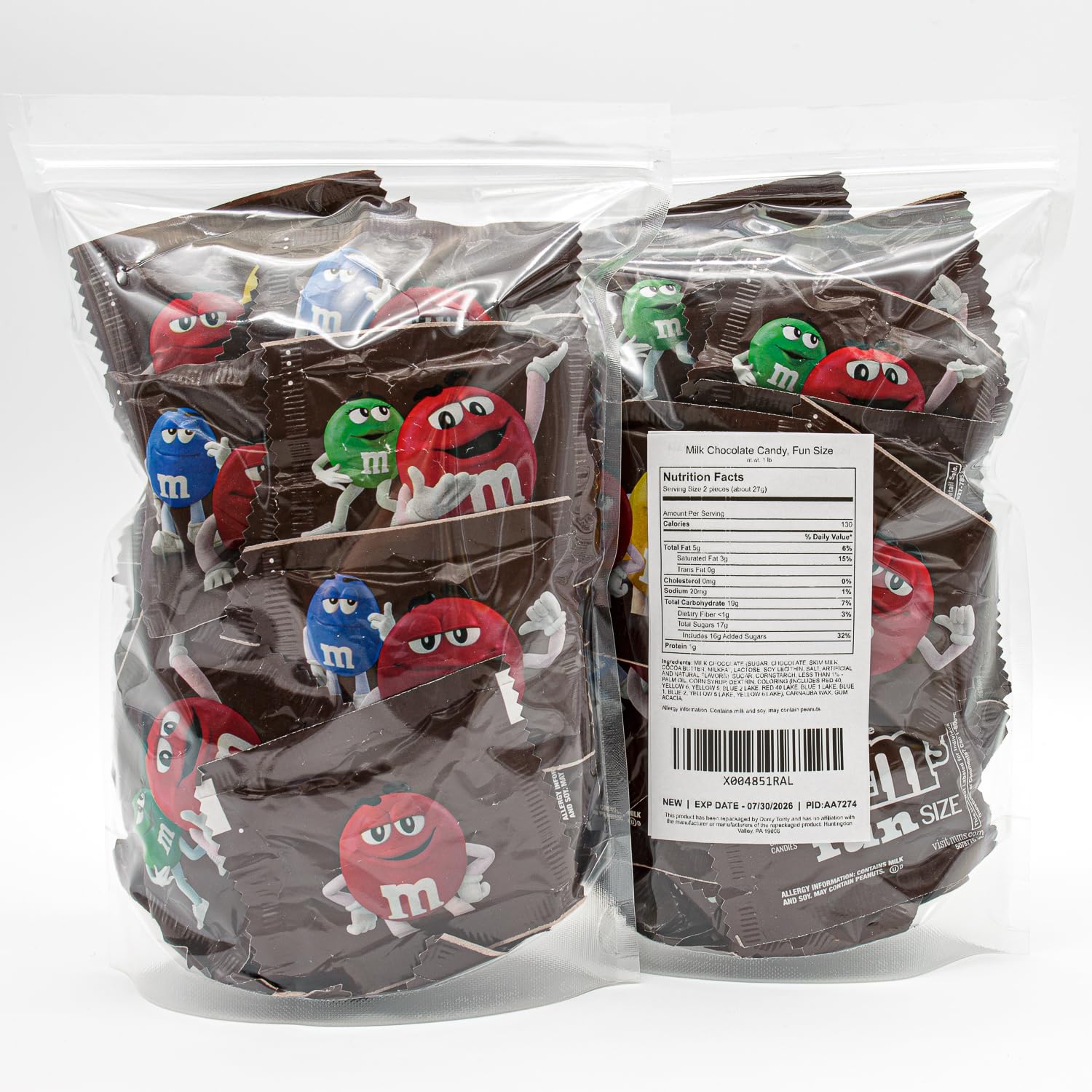 Donty-Tonty individually wrapped pieces maintain freshness during gatherings.