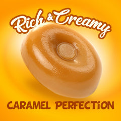 Donty-Tonty caramel hard candy in clear packaging protects freshness