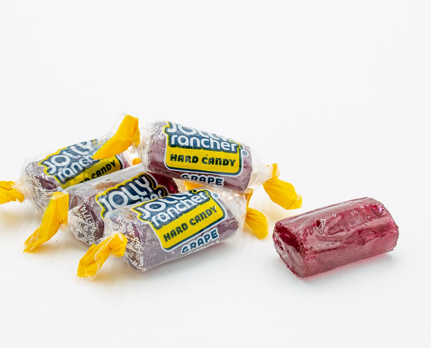 Donty-Tonty party table grape candy adds color and bite