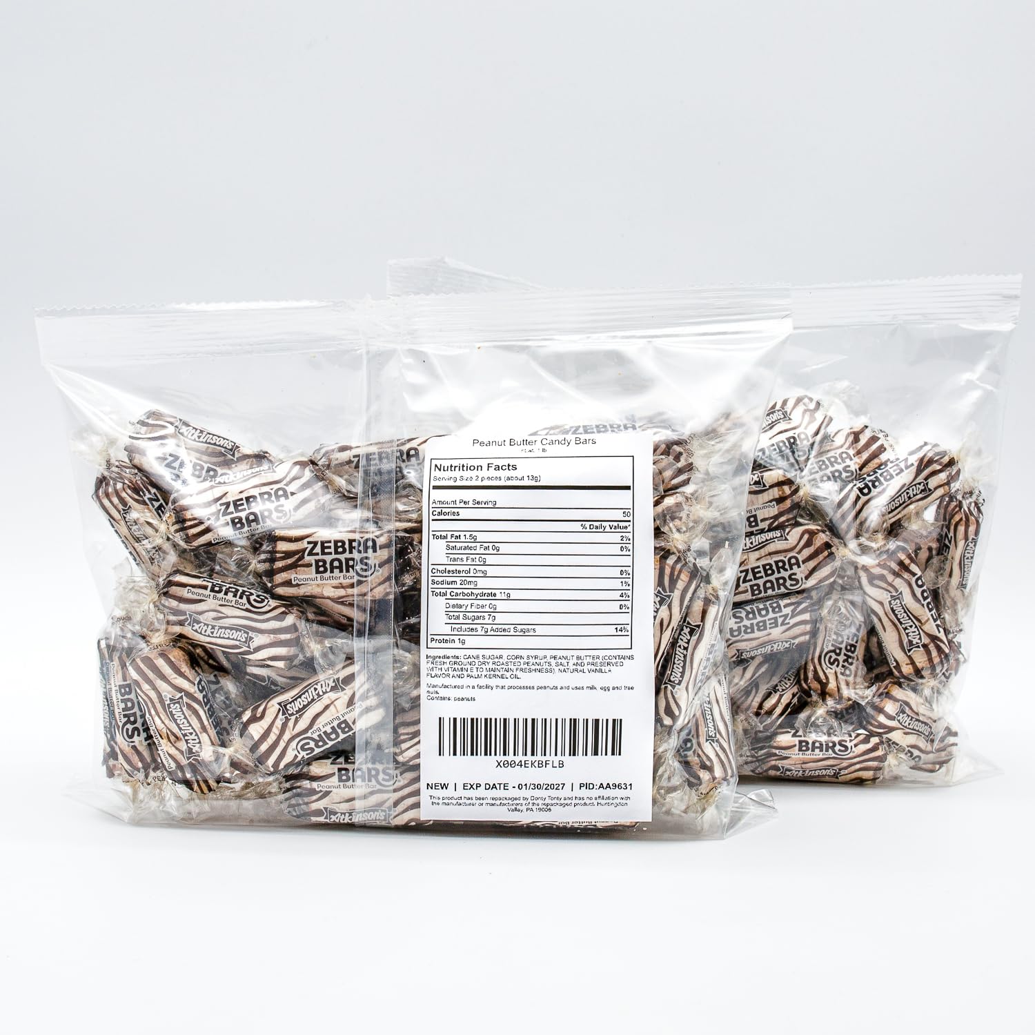 Donty-Tonty bars ideal for family size and shared treats