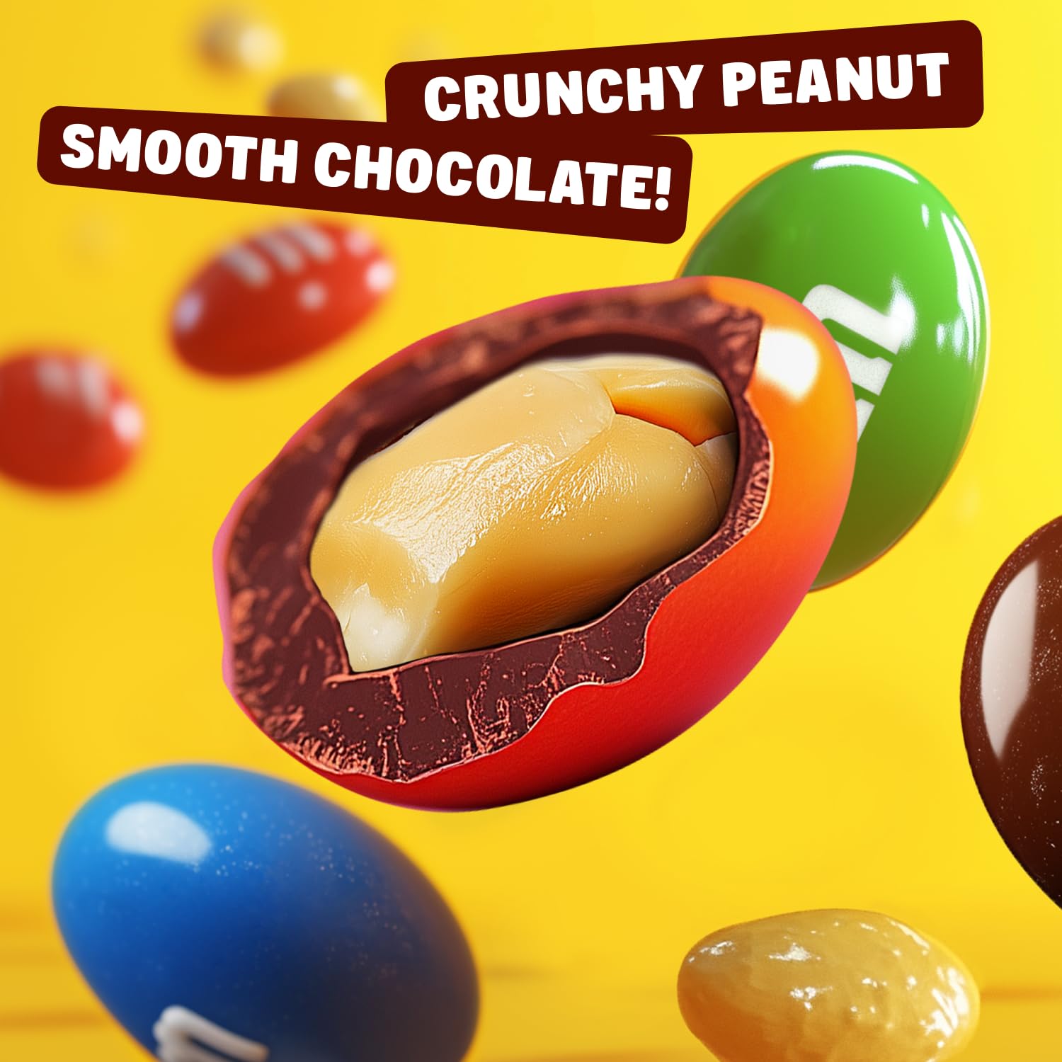 Donty-Tonty crispy-shell candy closeup highlights crunch and flavor.