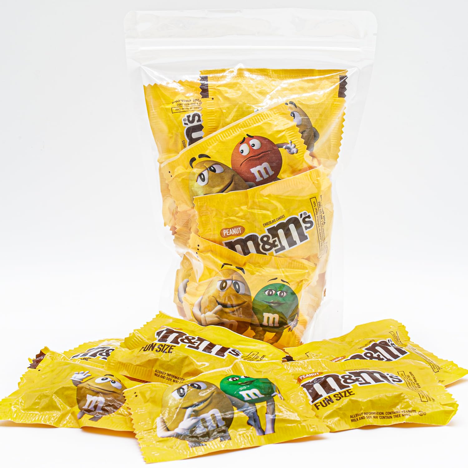 Donty-Tonty peanut milk chocolate candy one-pound bag for bulk gifting.