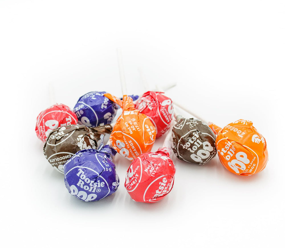 Clear packaging protects candy from air and moisture while showing flavors.
